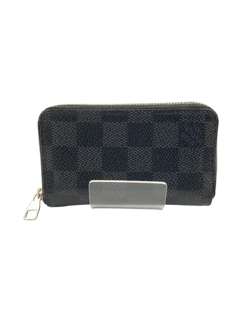 Louis Vuitton Damier Graphite Zippy Coin Purse Black